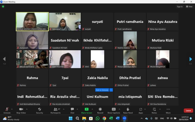 Prodi PAI IIQ Jakarta Menyelenggarakan Kegiatan Dosen Tamu, Sebagai Realisasi Kerja Sama dengan Universitas Wahid Hasyim Semarang