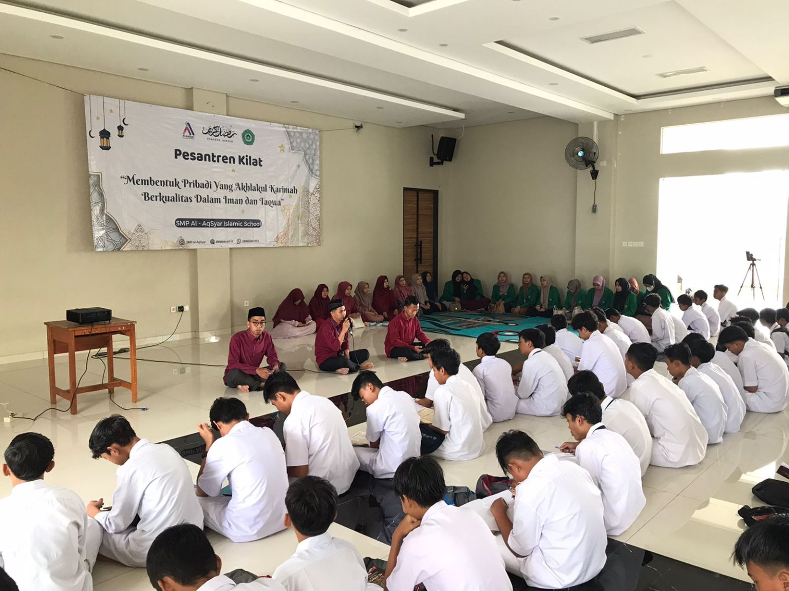 Realisasi MOU dan MOA, Fakultas Tarbiyah Berperan dalam Pelaksanaan Kegiatan Pesantren Kilat SMP Al-Aqsyar Bogor