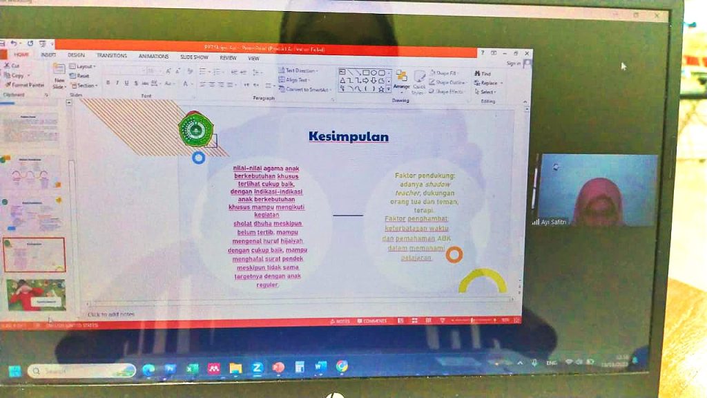 Mahasiswa PIAUD Menjadi Delegasi di Seminar Nasional di UIN Sunan Kalijaga