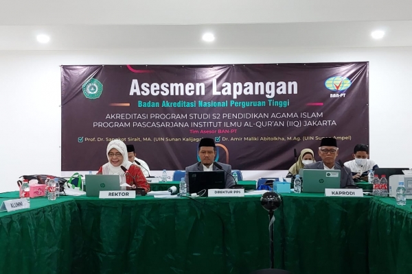 Asesmen Lapangan Prodi Magister Pendidikan Agama Islam IIQ Jakarta