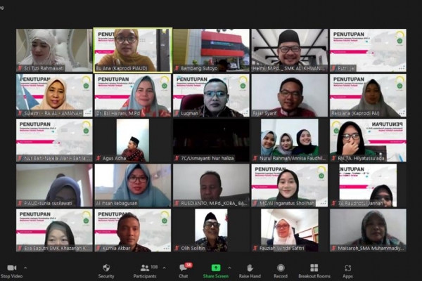 Penutupan PLP II dihadiri Guru Pamong dan Kepala Sekolah dari Berbagai Penjuru Provinsi dan Daerah