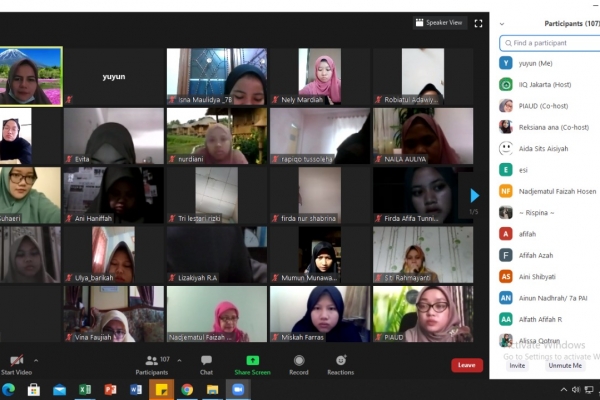 Sosialisasi Pelaksanaan PLP II DARING 2020/2021 Fakultas Tarbiyah, Berikan Penguatan Mental Kepada Mahasiswa
