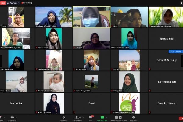 Workshop Online, Desain Kurikulum Program Studi PIAUD berbasis Merdeka Belajar Kampus Merdeka (MBKM)