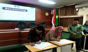 Studi Banding Dewan Eksekutif Mahasiswa Prodi sekaligus Penandatanganan MoA Prodi PIAUD ke Prodi PIAUD UIN Sunan Gunung Djati Bandung