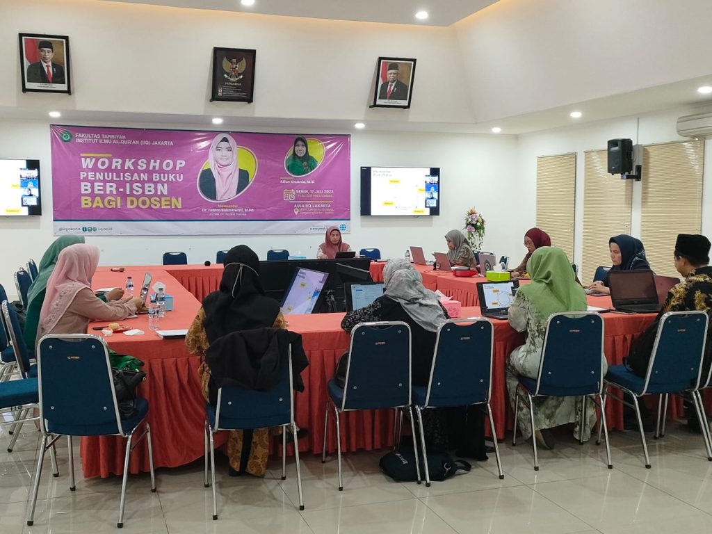 Tingkatkan Mutu Pengajaran Fakutas Tarbiyah IIQ Jakarta Menyelenggarakan Workshop Penulisan Buku Ber-ISBN bagi Dosen