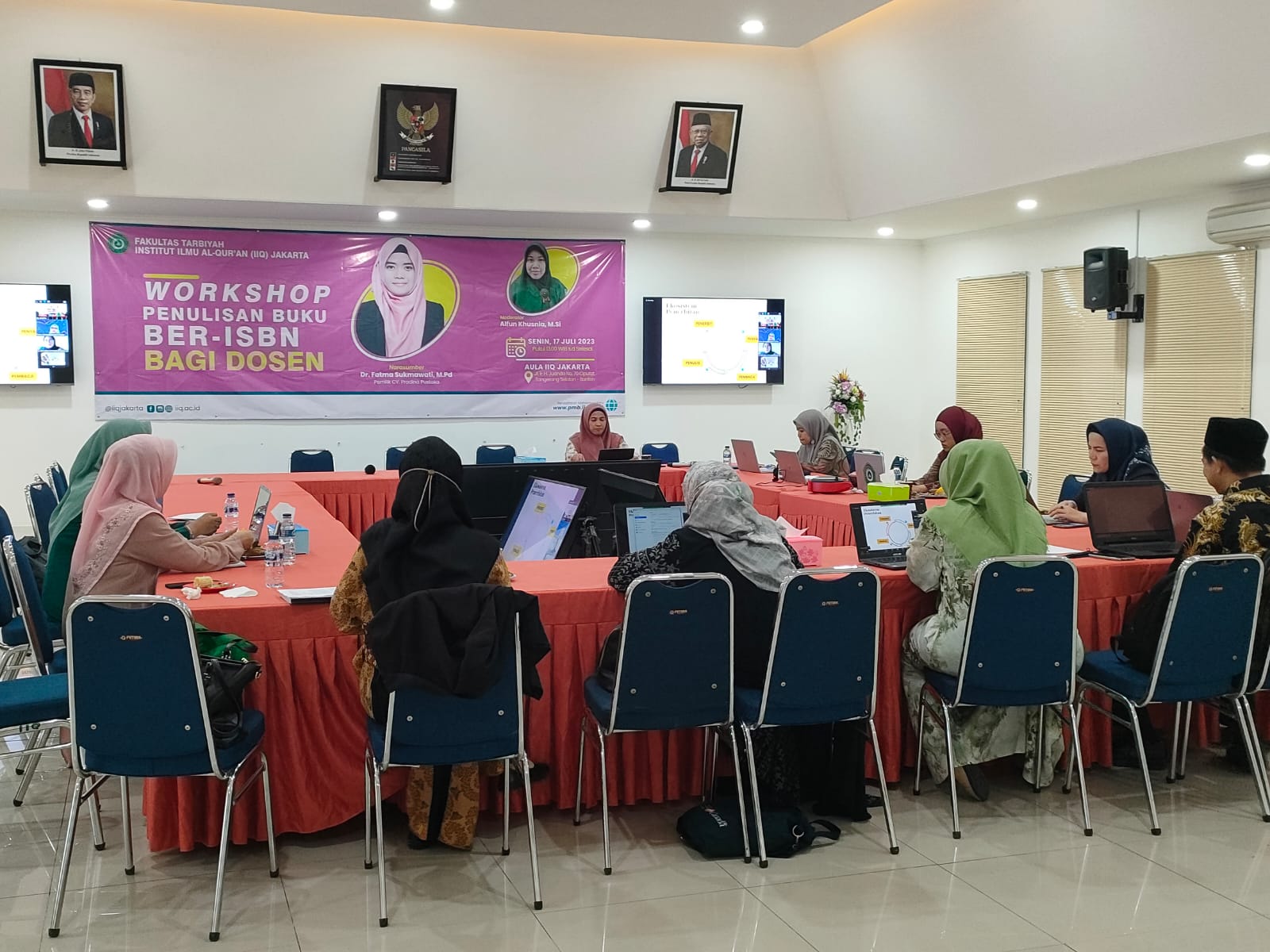 Tingkatkan Mutu Pengajaran Fakutas Tarbiyah IIQ Jakarta Menyelenggarakan Workshop Penulisan Buku Ber-ISBN bagi Dosen