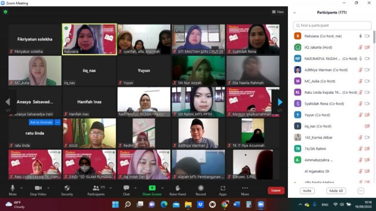 Penutupan PLP II Fakultas Tarbiyah IIQ Jakarta
