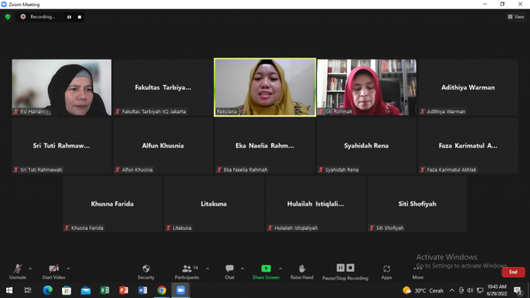 Focus Grup Discussion Penyusunan Road Map Penelitian dan PkM Prodi Pendidikan Agama Islam