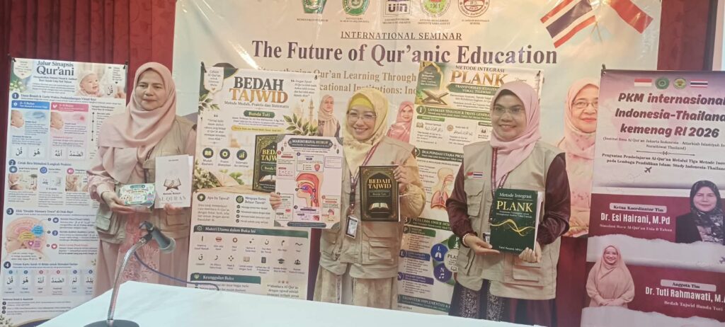 Dosen Prodi PAI IIQ Jakarta Raih Hibah PKM Internasional LITAPDIMAS Kemenag RI, Gelar Seminar dan Inovasi Pembelajaran Al-Qur’an di Thailand