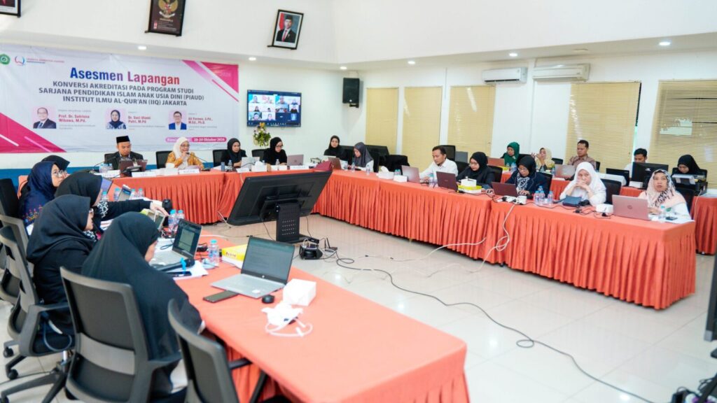 Prodi PIAUD IIQ Jakarta Jalani Asesmen Lapangan LAMDIK, Optimis Raih Akreditasi Unggul